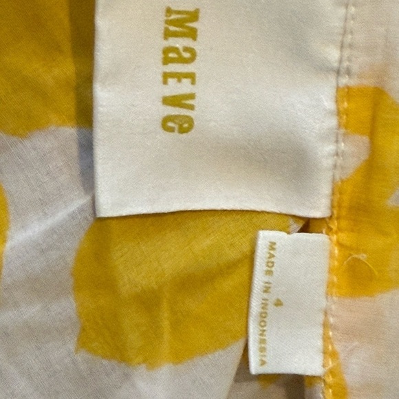 Anthropologie Maeve Pintuck Peplum Blouse - Picture 9 of 10